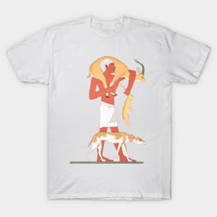 Egyptian Hunter Art T-Shirt